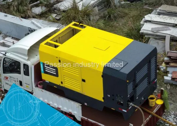 Atlas Copco Diesel Air Compressor XRHS888 photo-2