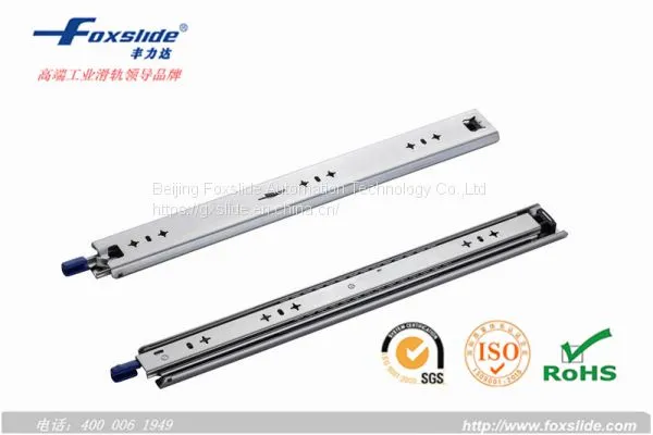 53mm Height Lock in and Lock Out Heavy Duty Ball Bearing Metal Lock Tool Box Drawer Slides photo-3