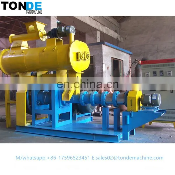 Wet Type Floating Fish Feed Processing Machine Plant For Sale/Pet Food Extruder photo-5