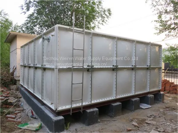 China Factory SMC GRP FRP Panel Sectional Water Tanks