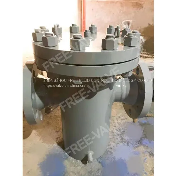 Stainless Steel API Flanged Basket Strainer photo-2