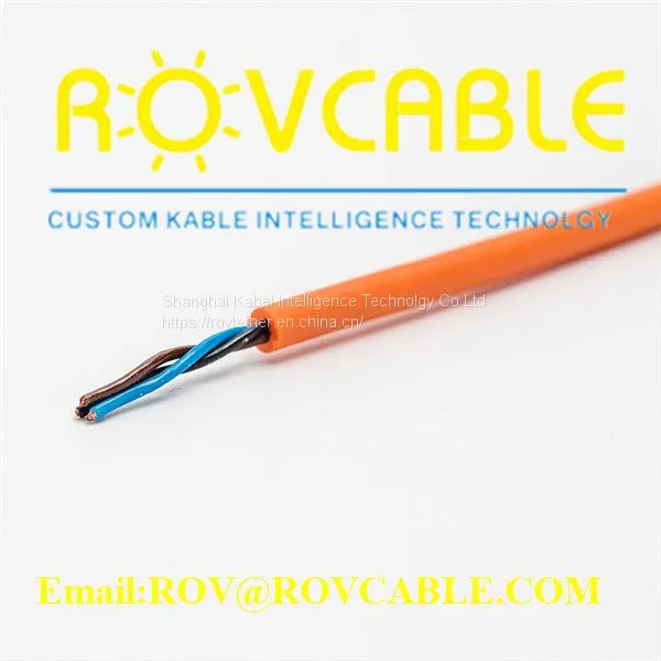 Rugged Orange PUR Underwater Cable photo-2