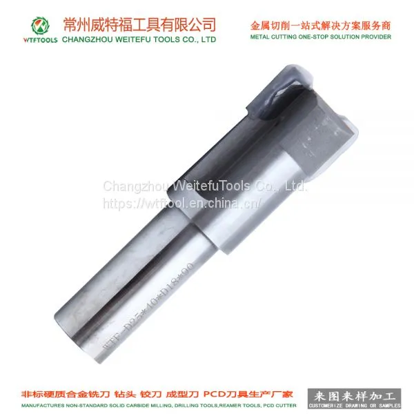 WTFTOOLS manufacturer customized PCD forming tools for metal use