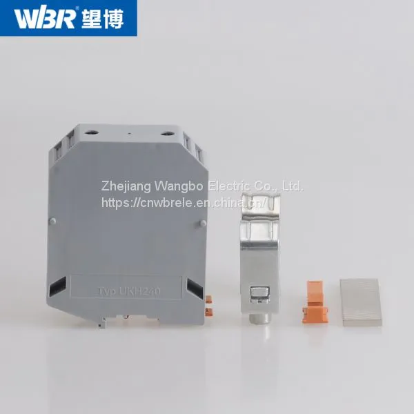 High Current Terminal DIN Rail Terminal Block UKH240 photo-4