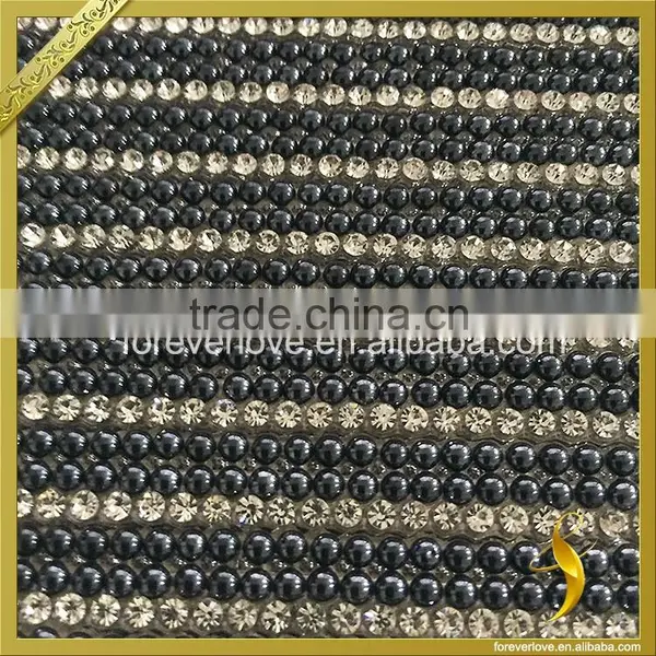 Custom Design Rhinestone Sheet Hotfix Aluminum Crystal Rhinestone Mesh FRM-210 photo-3