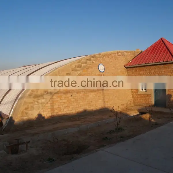 Chinese Style Sunlight Lean to Roof Solar Greenhouse Quality Choice photo-6