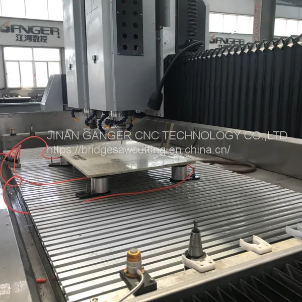 Quartz Stone Cutting Machine GSY-3015ATC Cnc Stone Machinery Router Marble Granite Edge Profiling Polishing Center photo-4