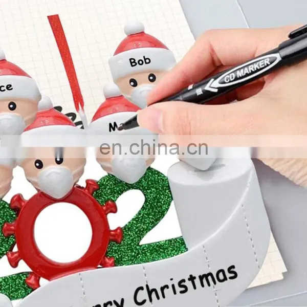 2021 Quarantine Christmas Decoration Supplies Party Decoration Gift Personalized Xmas Tree Ornament All Series for Home photo-5