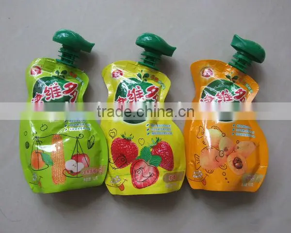 Heat Seal Sealing & Handle Baby Food Spout Pouch photo-4
