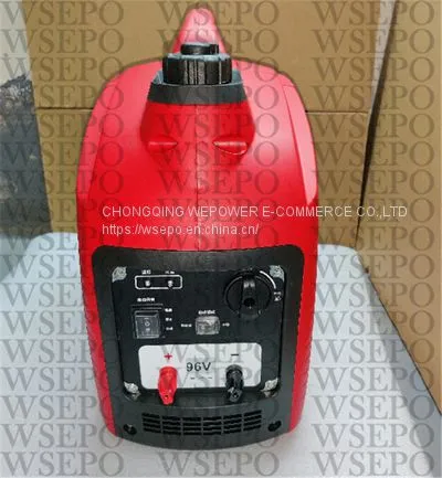 WSE2000I 72V Portable Silent Smart DC Battery Charger Generator With AutoStart /AutoStop Function