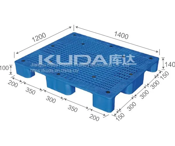 Heavy Duty Rack for Warehouse of China Manufacturer Good Quality 1412A WGJJ PLASTIC PALLET