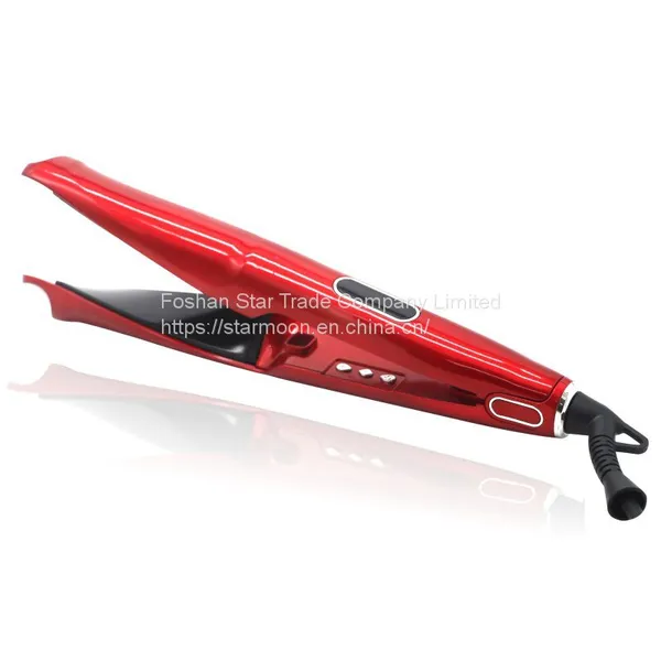 steam hair straightener brush Electric Straight Hair steam comb Brush with didferent colores