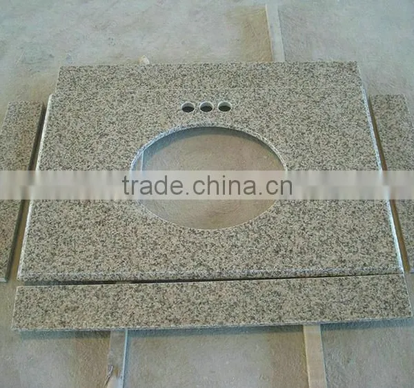2016 New Inventions White Coarse Grain Granite Vanity Top photo-4