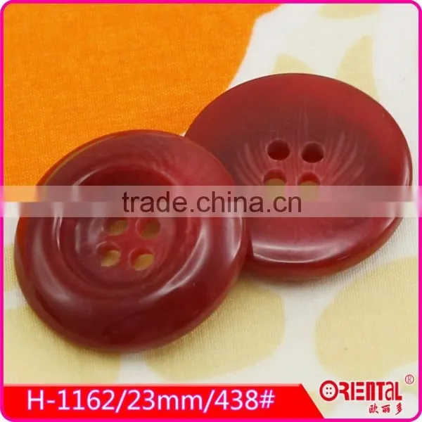 Fancy 4 Holes Plastic Resin Button for Casual Suit photo-3