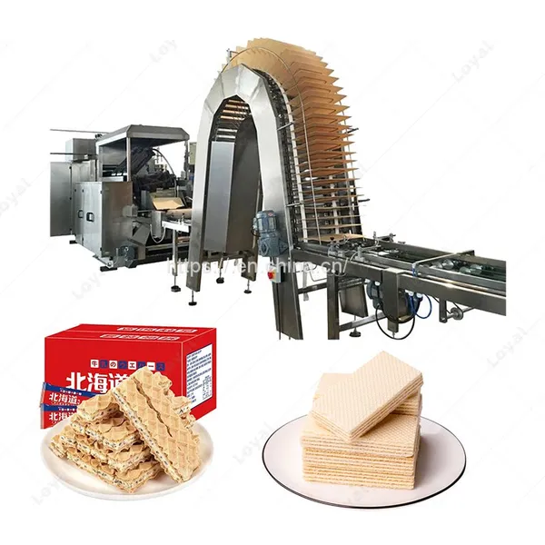 Full Automatic Chocolate Wafer Biscuit Production Line Price Wafer Maker Price photo-4