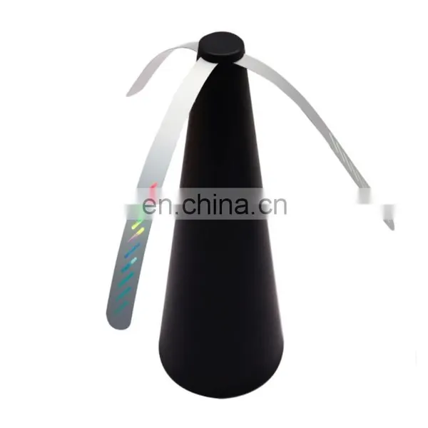 Hot Sale 3 Soft Blades Colorful Portable for Tables Insects Keeping Flies Away From Your Food Fly Repellent Fan photo-3