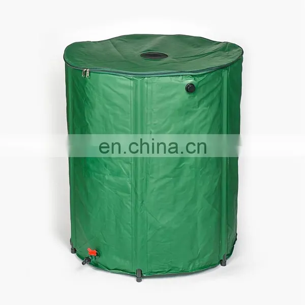 Home Garden Foldable Water Rain Barrel Collapsible Frame Tank Bath Barrel