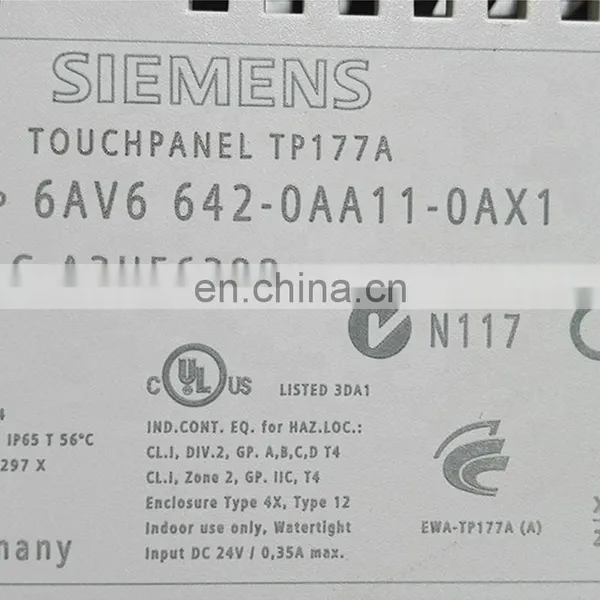 HMI PLC Controller Siemens SIMATIC Touch Panel 6AV6 642-0AA11-0AX1 photo-5