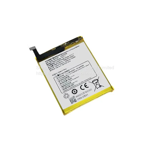 Li-polymer 7.6V 2500mAh Rechargeable Replacement T5930 ZAP1522 Lipo Battery for Sunmi V2 POS Terminal