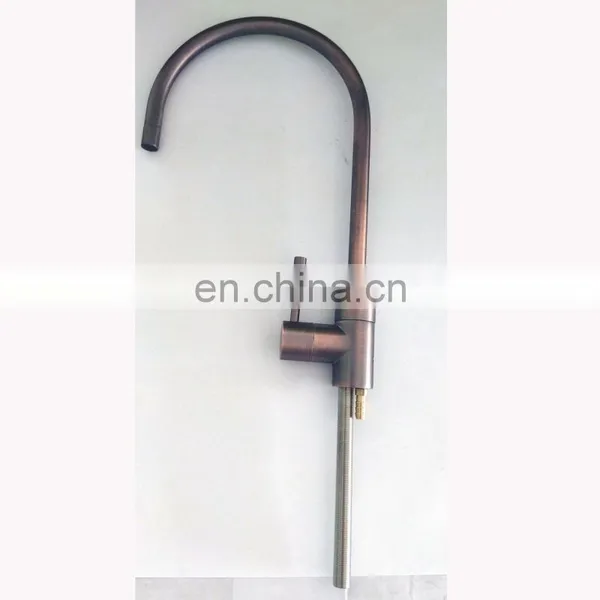 American Style Water Filter Faucet Red Bronze Kitchen and Drinking Faucet photo-3