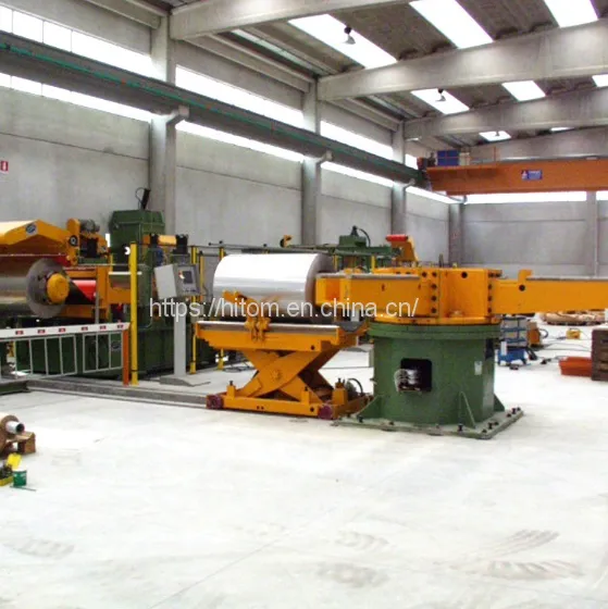 Steel Service Center Hot Cold Rolled Pickled Coated Coil Slitter Line photo-5