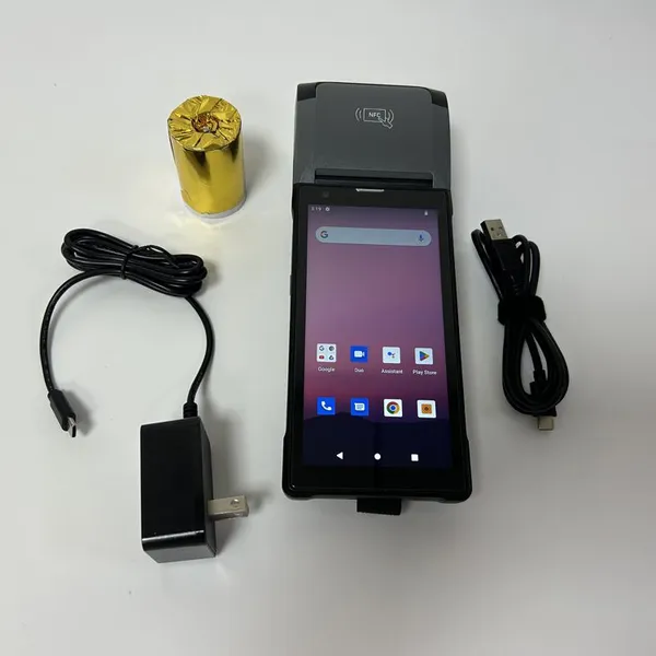 Palm Computer Pocket PC PDA Handheld Android 2D Barcode Scanner Terminal PDA for Voter Identity Verification With Printer photo-4
