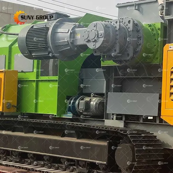 Industrial-Grade Crawler Shredder Crawler-Mounted Shredding System photo-2