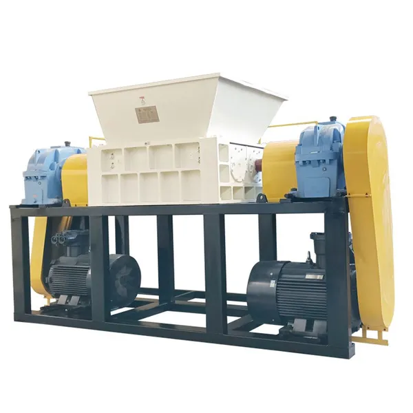 Double Shaft Shredder With 10-15 Tons/Hour Capacity for Plastic Recycling photo-3