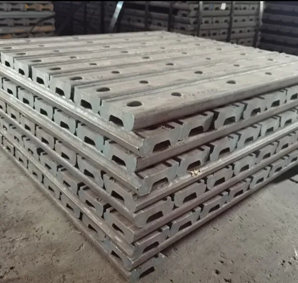P65 Railway Fish Plate With 6 and 4 Holes for Stability photo-5