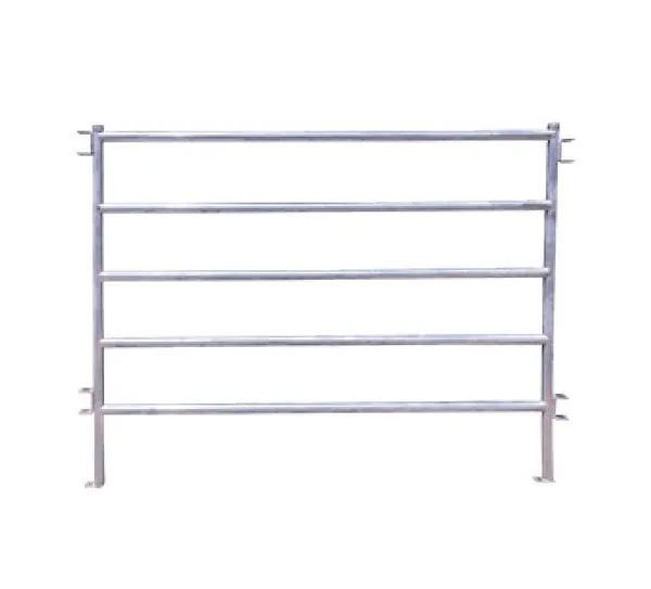 Cheap Galvanized Metal Corral Panel for Cattle Horses Easily Assembled Farm Driveway Fence Powder Coating High Trellis Iron photo-4