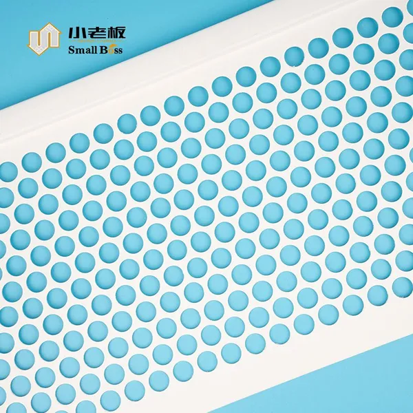 Easy to Install Durable Weather UV Resistant Roof Install PVC Gutter Guards in Perforated Plastic photo-5