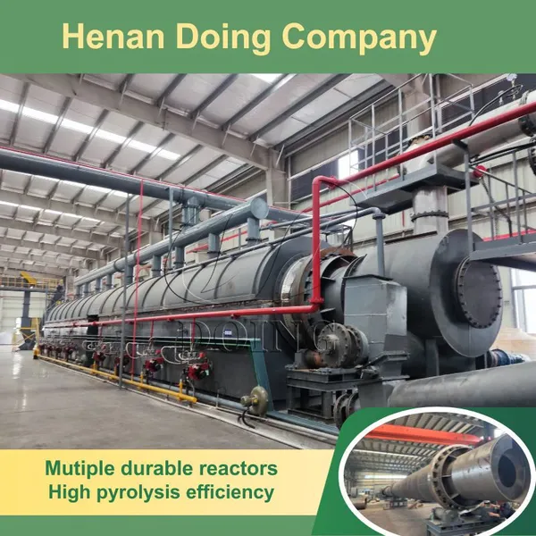 50Ton Fully Continuous and Automatic Waste Oil Sludge Thermal Cracking to Fuel Oil Continuous Pyrolysis Plant