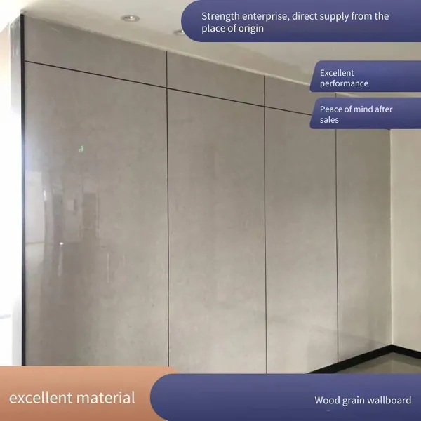 antibacterial clean board, inorganic pre-coated board, prefabricated wall, hospital wall skirting board, green and environmentally friendly, upgraded product, wood grain color, 4.5mm, 6mm, 8mm