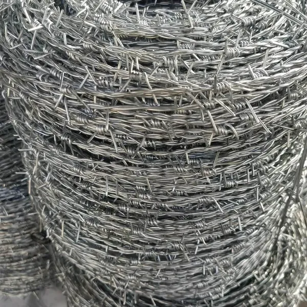 Industrial Barbed Wire Fence - Hot Dipped Galvanized Surface for Durability photo-2