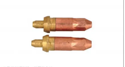 High Efficiency Gas Cutting Nozzle, G02 Type Spiral Flow Design Cutting Tip