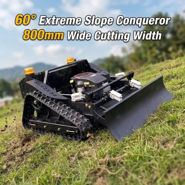 Best Lawn Mower Cordless Self-locking Slope Safety Euro 5/EPA Commercial Grass Cutter For Berry & Lavender Farms