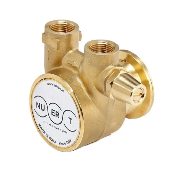 NUERT PRM 05 Volumetric Rotary Pump 18 Bar Brass Carbonation Booster Pump for Beverage Dispenser Coffee Machine