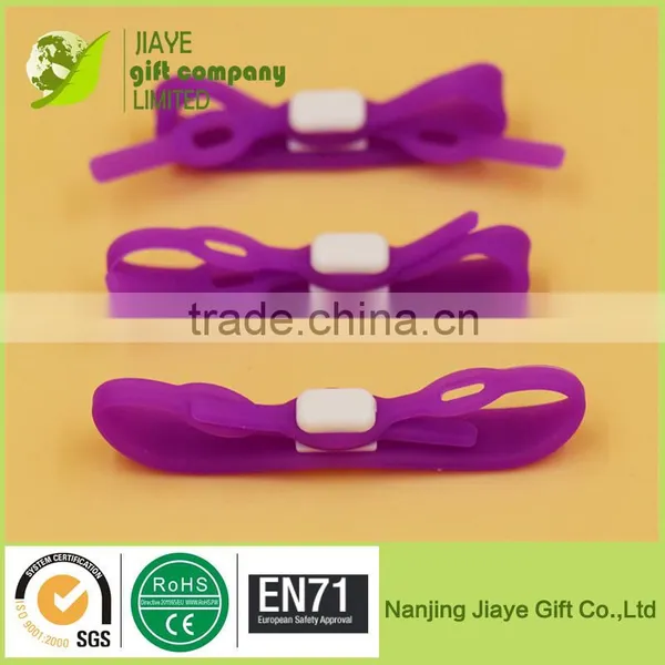 Silicone Butterfly Series Silicone Shoelace