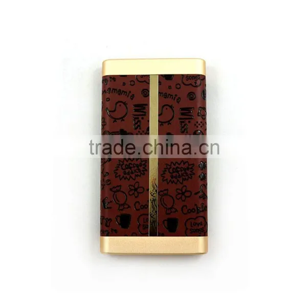 2016 Portable Charger Leather Power Bank 10000mah photo-2