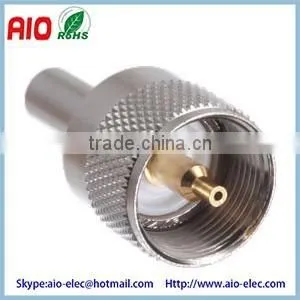 UHF Male Crimp Connector PL259 - RG58, RG141 & LMR-195 Part 2 Piece - Male Crimp Connector photo-2