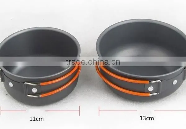 3~4persons Outdoor Portable Cookware Camping Aluminum Alloy PY71002 photo-4