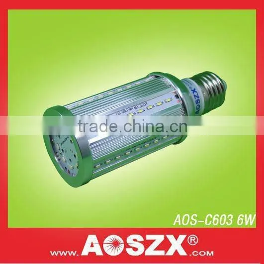 LED Light Manufacturer 700LM 7W 6W E27 E14 Corn LED 12 Volt