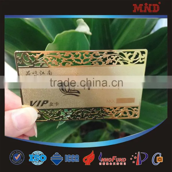 MDM4 Luxury Laser Metal Business Card photo-4