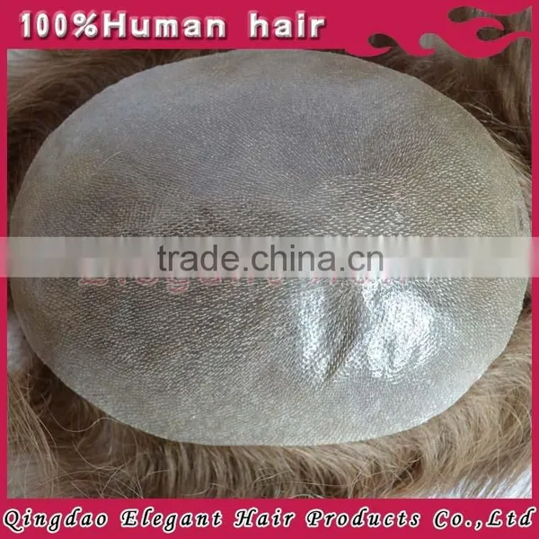 Best Selling 6 Inches Natural Indian Hair Men Hair Toupee photo-6