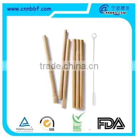 Eco Friendly Customized Biodegradable Reusable Primary Bamboo Straws Quality Choice