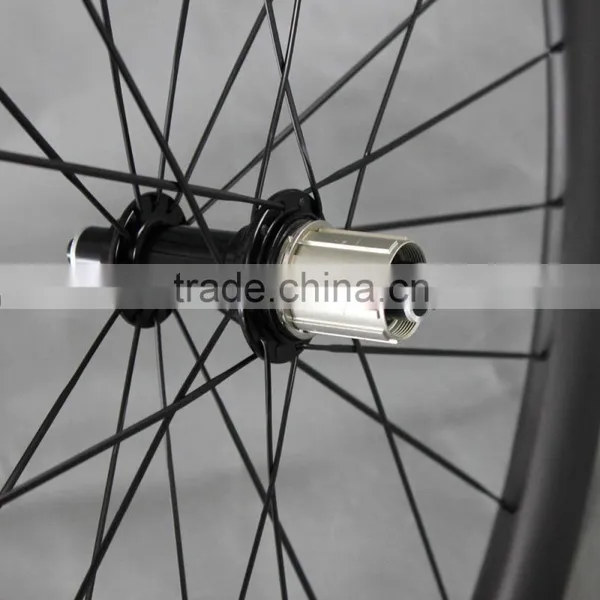 Super Light Tubular Carbon Wheels Road Bike Bicycle Wheelset 56mm Tubular Ican 2016 New Wheels W56T photo-2
