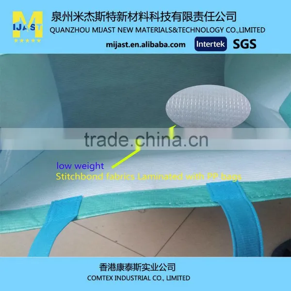 Recycled PET Stitchbond Nonwoven Fabric for Shopping Bags Lining photo-3