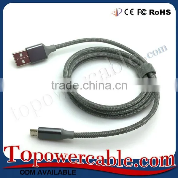 Manufacturing High Speed Braided USB 2.0 Micro B Data Connection Cables photo-5
