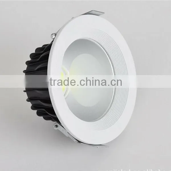 Square Die Sasting LED Downlight COB 10w 20w 30w Round LED Ceiling Lamp LED Spotlights photo-4