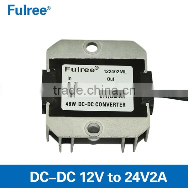 New 12v to 24v2a48w Dc-dc Power Step up Converter, 12v to 24v Boost Module, Dc-dc Boost Converter